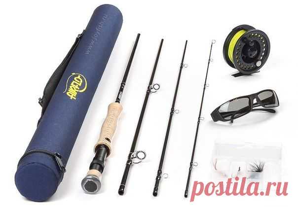 Английская компания AIRFLO предлагает комплекты начинающих нахлыстовиков Fly Fishing Kit / Богатая добыча