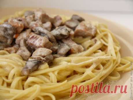 👌 Паста с грибами и мясом, рецепты с фото Что же такое паста? Это, как мы все знаем, любые макаронные изделия, причем всевозможной формы: спагетти, фузилли, папарделле, тальятелле и многие многие другие. Или же, если быть...