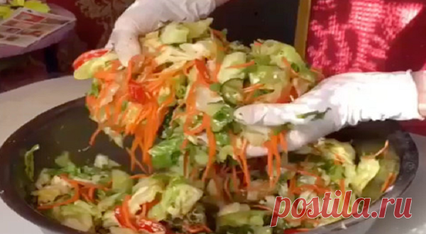Капуста по-корейски. - Вкусный стол КАПУСТА ПО КОРЕЙСКИ Магазинные салаты по-корейски не признаю, в отделе этом в супермаркете даже не п