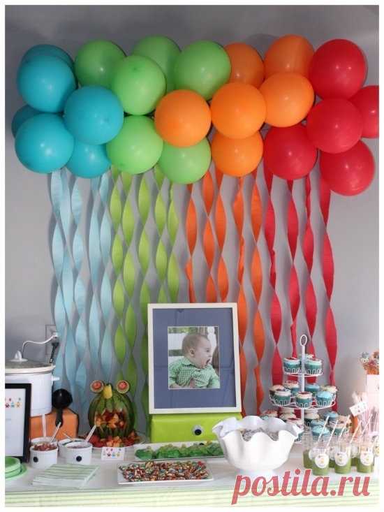 Праздник своими руками. Идеи оформления детского дня рождения.