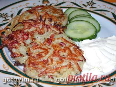 Дранки из картофеля. Рецепт с фото / Готовим.РУ