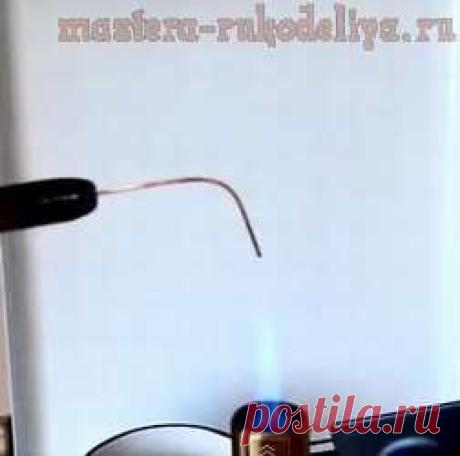 Видео мастер-класс по технике Wire Wrap для новичков: Создание шариков на концах проволоки