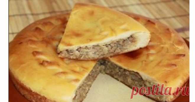 Мясной пирог с капустой - СУПЕР ШЕФ
