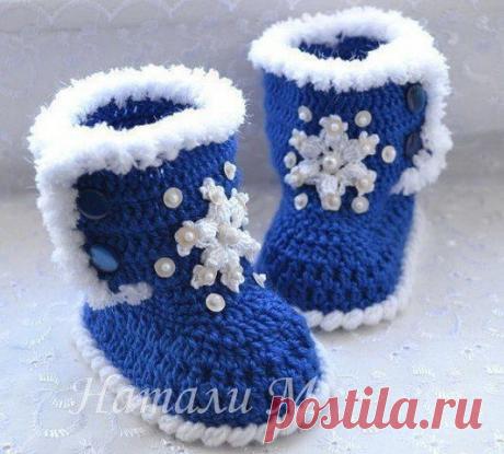 ​Сапожки для куклы