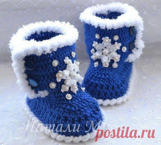 ​Сапожки для куклы