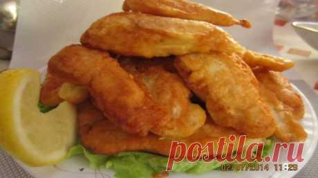 Филе рыбы в кляре. Лучший сайт кулинарии