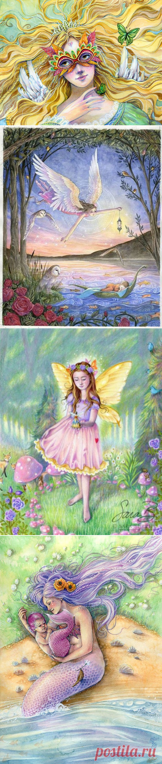 Художник Sara Burrier.