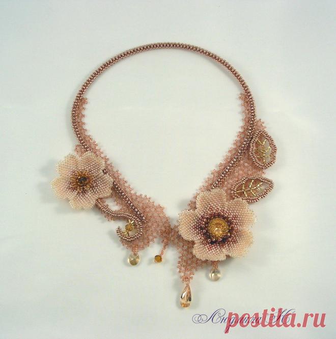 Колье к юбилею замечательного человека | biser.info - всё о бисере и бисерном творчестве