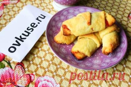 Вкусные рогалики с малиновым вареньем - рецепт с фото / Простые рецепты