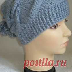 Шарф-труба «Колоски» (Вязание спицами) | Журнал Вдохновение Рукодельницы