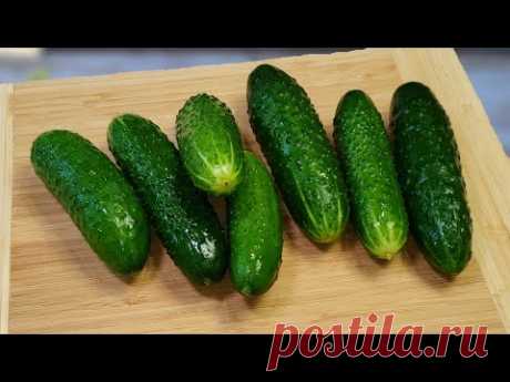 Боже, как вкусно! Я всегда буду так готовить! Просто нарежьте огурцы ломтиками.
