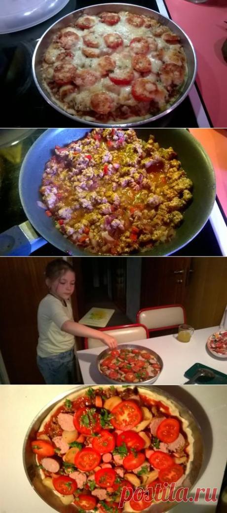 Простейшее тесто для пиццы