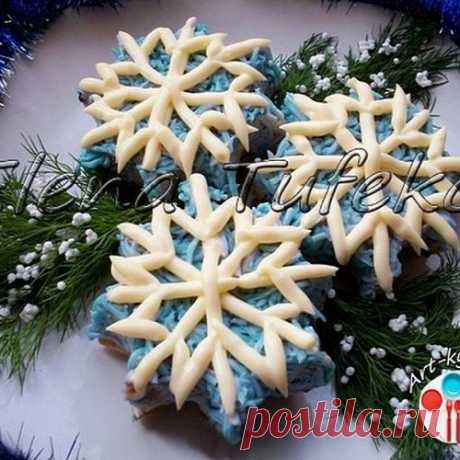 Закусочные снежинки