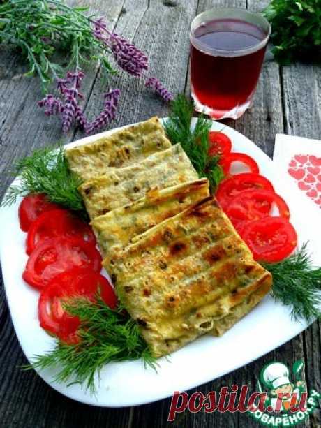 Закуска из шампиньонов в лаваше - кулинарный рецепт