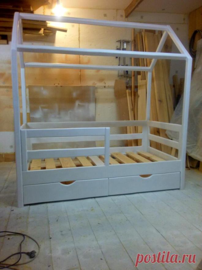 Кроватки-домики от Юры Ананьева | | Для тех, кто любит работать с деревом