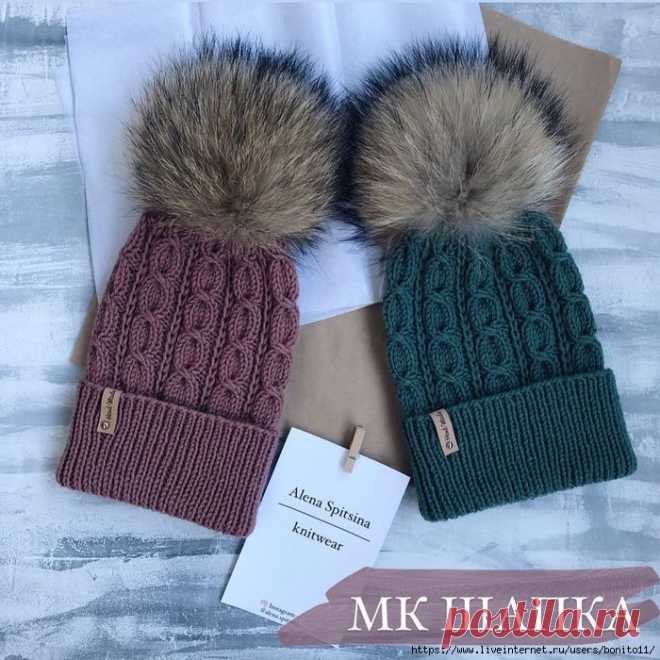 Описание этой красивой шапочки...