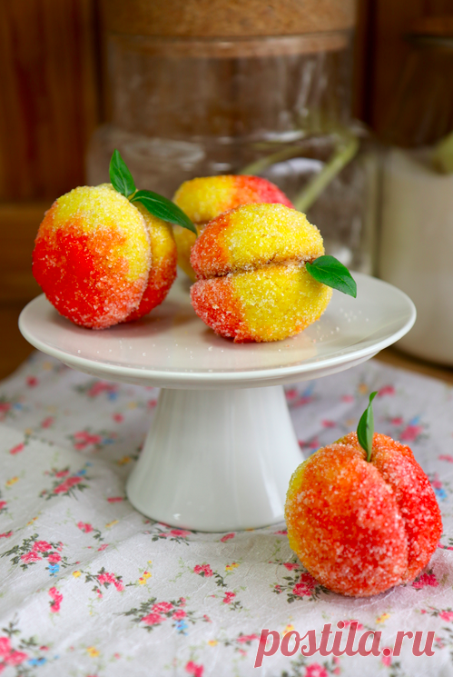 ПИРОЖНОЕ ПЕРСИКИ