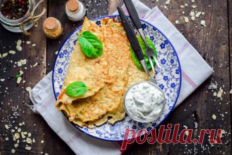 Овсяные блины на молоке за 15 минут | Копилка кулинара | Яндекс Дзен