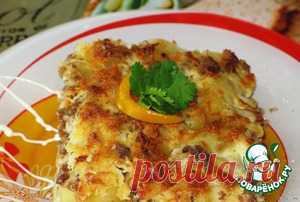 Каннеллони с мясом и грибами - кулинарный рецепт