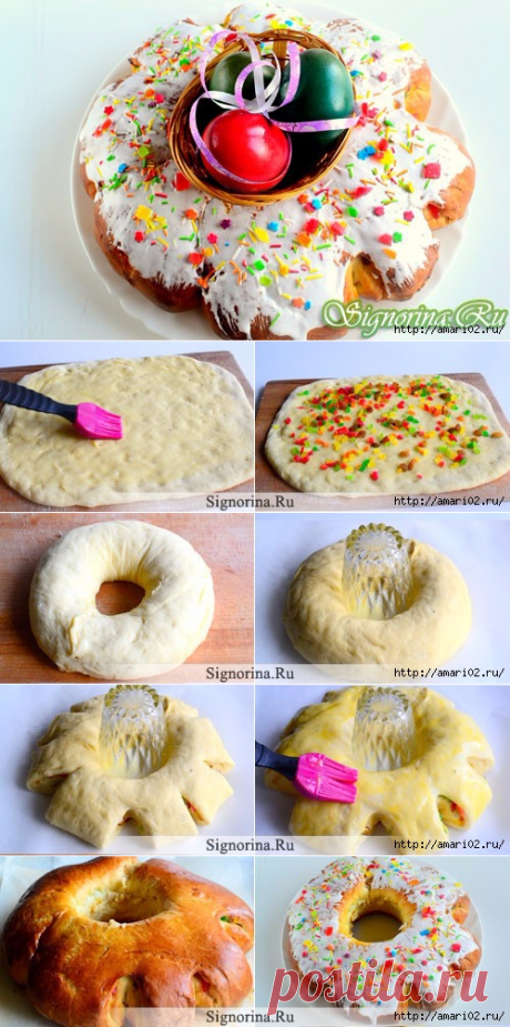 Очень вкусный пасхальный пирог