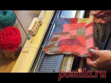 10 Stitch auf der Strickmaschine Teil 1
