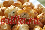 Рыбные шарики в слоеном тесте