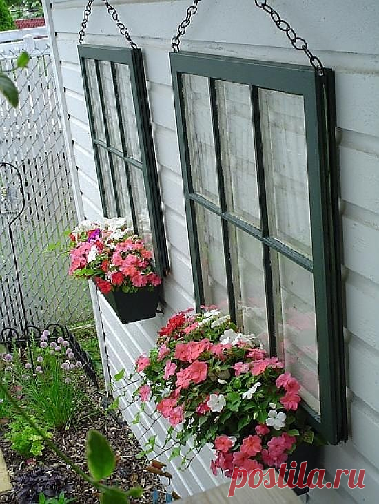 30 Creative Ways To Reuse Old Windows | gardening