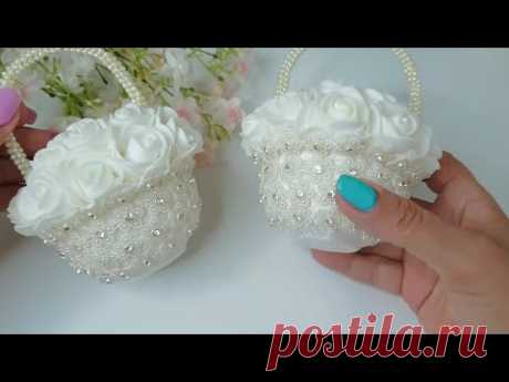 Бонбоньерки корзина роз #Marine_DIY_Guloyan