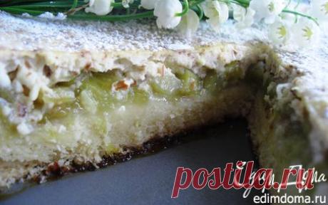 Пирог с ревенем | Кулинарные рецепты от «Едим дома!»