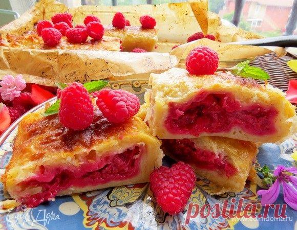Пирог из теста фило с малиной рецепт 👌 с фото пошаговый | Едим Дома кулинарные рецепты от Юлии Высоцкой