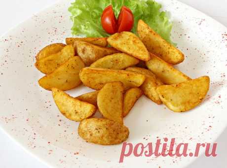 Картошка по-деревенски - Рецепты картошки по-деревенски - Как