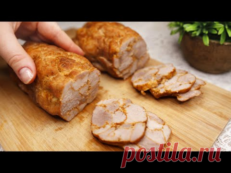 Вы забудете о магазине, когда научитесь делать эту ветчину! закуска