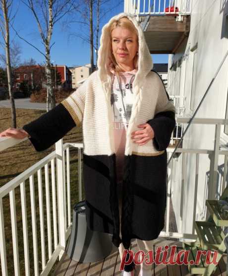 Кардиган oversize. из категории Мои работы – Вязаные идеи, идеи для вязания