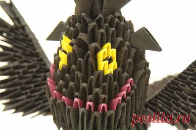 Дракончик в технике модульного оригами Дракончик в технике модульного оригамиВ этом мастер классе я хочу рассказать вам как сделать более сложную фигурку в технике модульного оригами, а именно, дракончика из мультфильма «Как приручить драк...