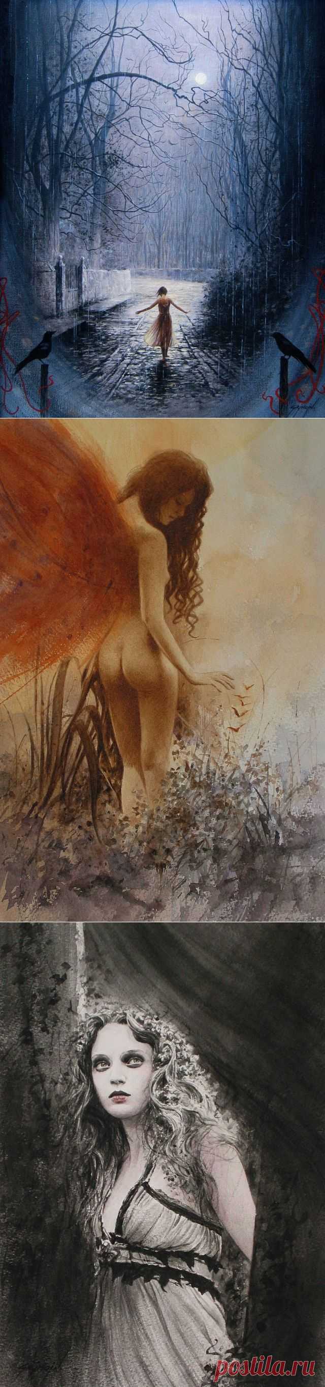 Художник Жиль Гримо (Gilles Grimoin)