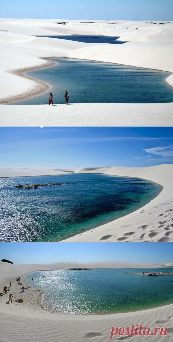 Белые пески Lencois Maranhenses