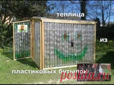 Теплица из пластиковых бутылок. Творческий подход и экономия