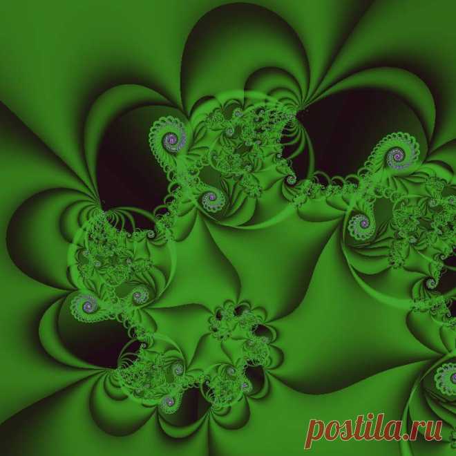 фрактал ,сделанный в программе Fractal Explorer