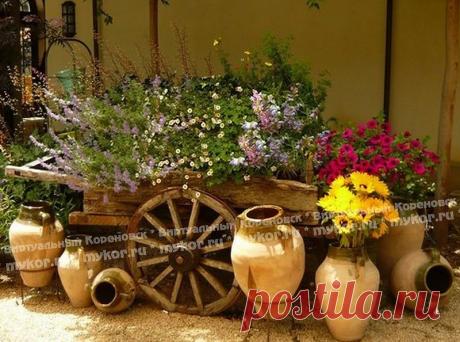 ИДЕИ ОФОРМЛЕНИЯ ДАЧНОГО УЧАСТКА: ПРИГОДИТСЯ ВСЁ!