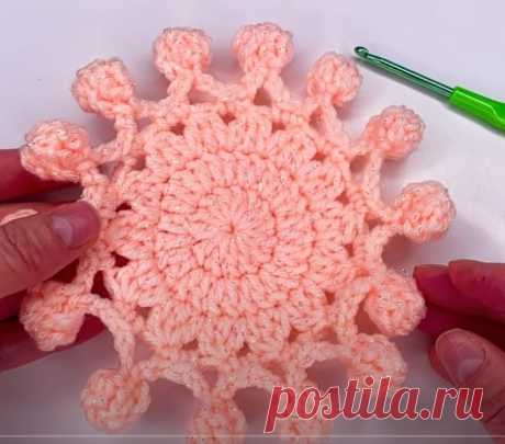 NEW Coaster Pattern - Step by step crochet