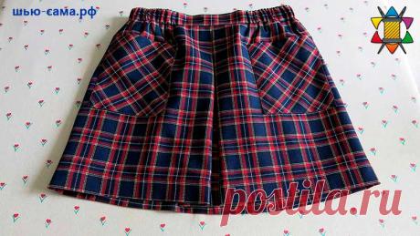 сшивание ткани в клетку и полоску | ШЬЮ САМА