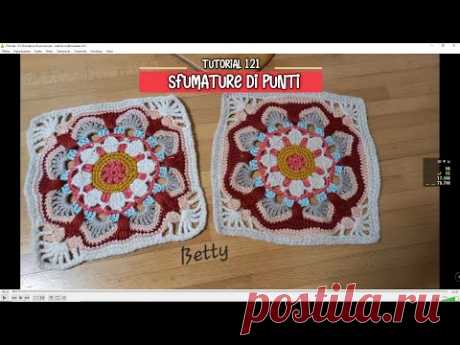 Tutorial # 121  MATTONELLA - Sfumature di punti