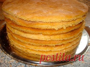 Быстрые коржи для торта | Домашние кулинарные рецепты