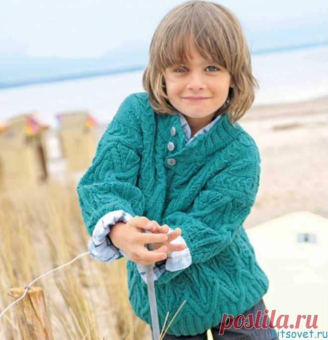 Пуловер. Спицы.