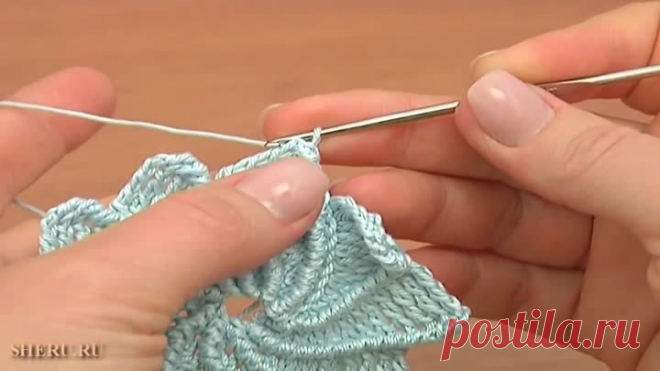 Crochet Spider Web Lace Tutorial 23 часть 1 из 2 Ленточное кружево с паутинкой