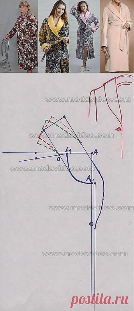шальковый воротник - ПОСТРОЕНИЕ ШАЛЬКОВОГО ВОРОТНИКА | АЗБУКА ШИТЬЯ ТИМОФЕЕВА САШИ