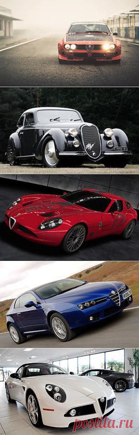 Alfa Romeo авто фото, обои для рабочего стола