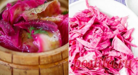Капуста по-армянски со свеклой, рецепт как замариновать вкусно!