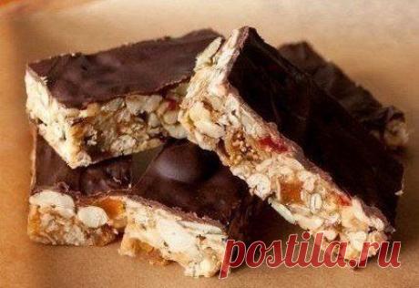 Как приготовить батончики мюсли - рецепт, ингридиенты и фотографии