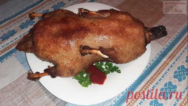 Сочная утка в винном маринаде в духовке + Утка, запеченная с картофелем и яблоками, в духовке